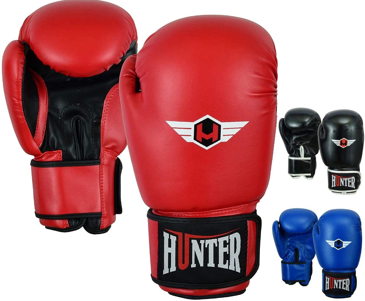 Heavy Bag Gloves Women Boxing Gloves & MMA Gloves… Punching Bag Gloves Muay Thai Gloves Sparring Gloves HUNTER Boxing Gloves Boxing Gloves for Men 